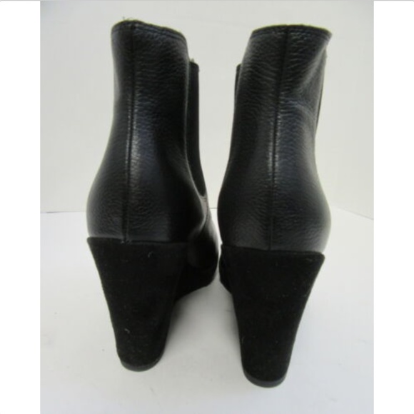 CORSO COMO Black Leather Coast Ankle Boots - Picture 6 of 7